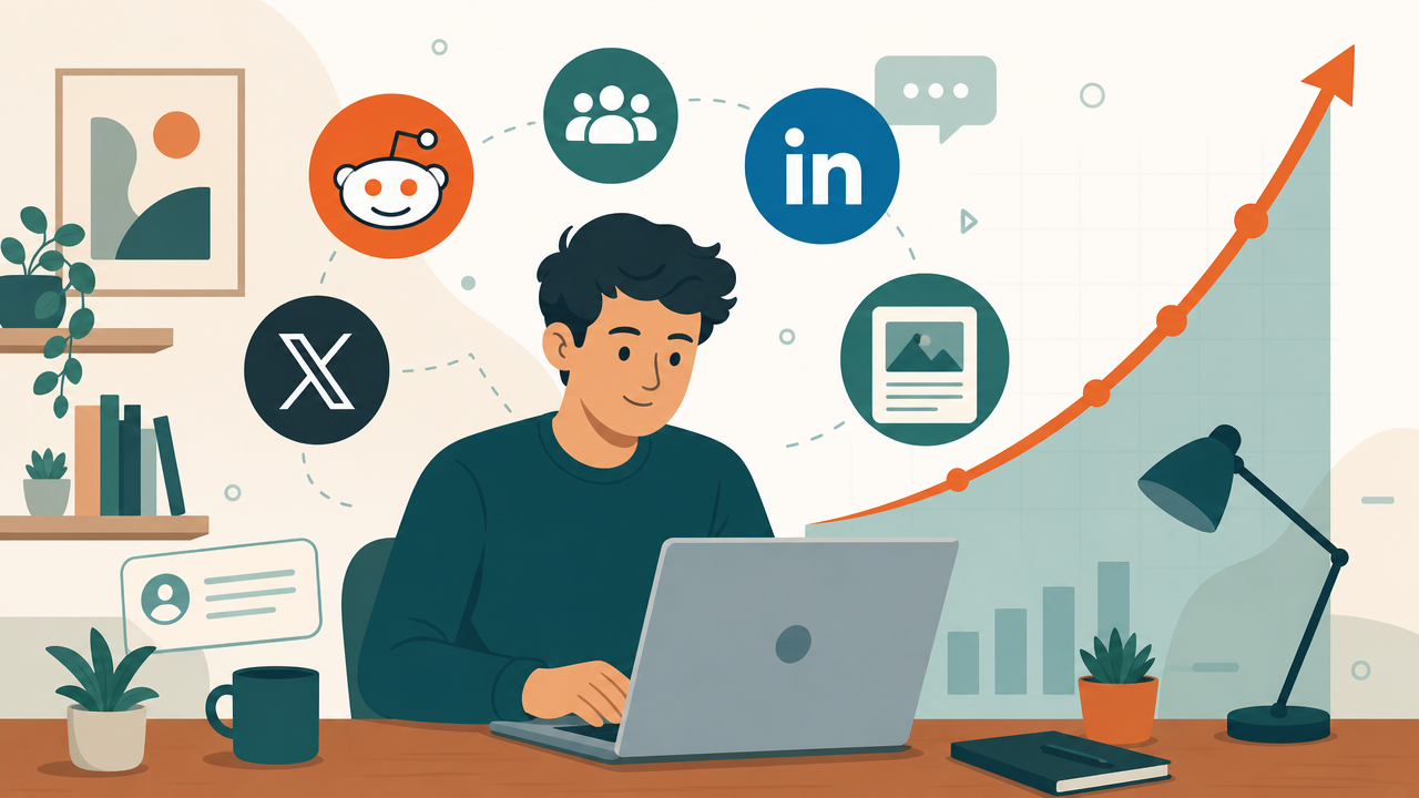 How a Solo Founder Hit 15K Users in 8 Weeks With $0 in Ads (And What It Means for Social Media Automation)
