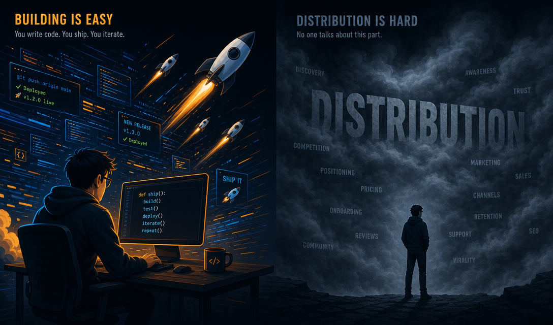 The Vibe Coder's Distribution Problem: How the Bottleneck Shifted in 2026