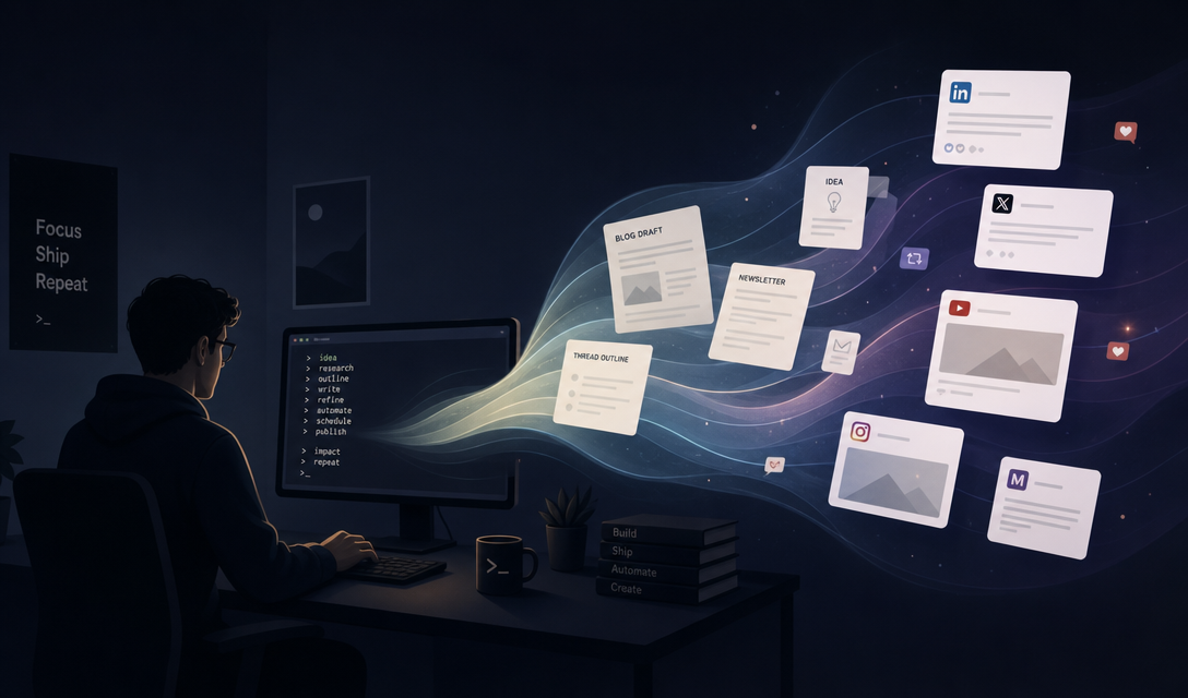 AI social media image generated by VibeCom for a Growth Autopilot campaign