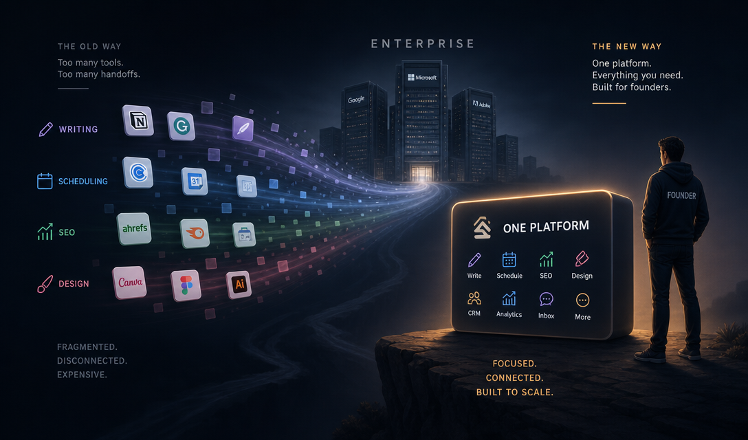 Jasper Just Priced Out Solo Founders. Here's What the 2026 AI Marketing Stack Looks Like.